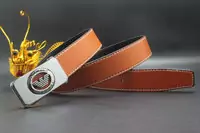 Ceinture emporio armani 2017 automne hiver litchi pattern orange silver a1